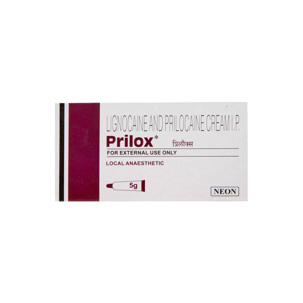 Prilox Lidocaine Numbing Cream