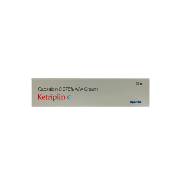 Ketriplin-C Capsaicin Topical Cream