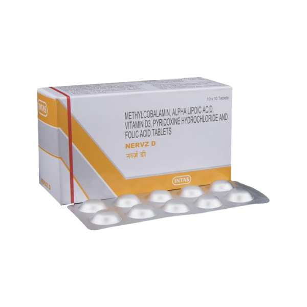 Nervz D Nerve Support Tablets