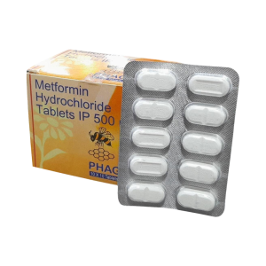 Phage 500mg Tablet (Metformin Hydrochloride)