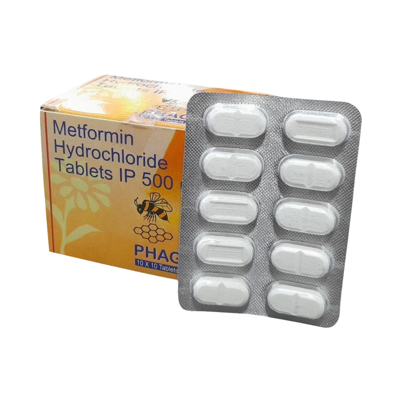 Phage 500mg Tablet (Metformin Hydrochloride)