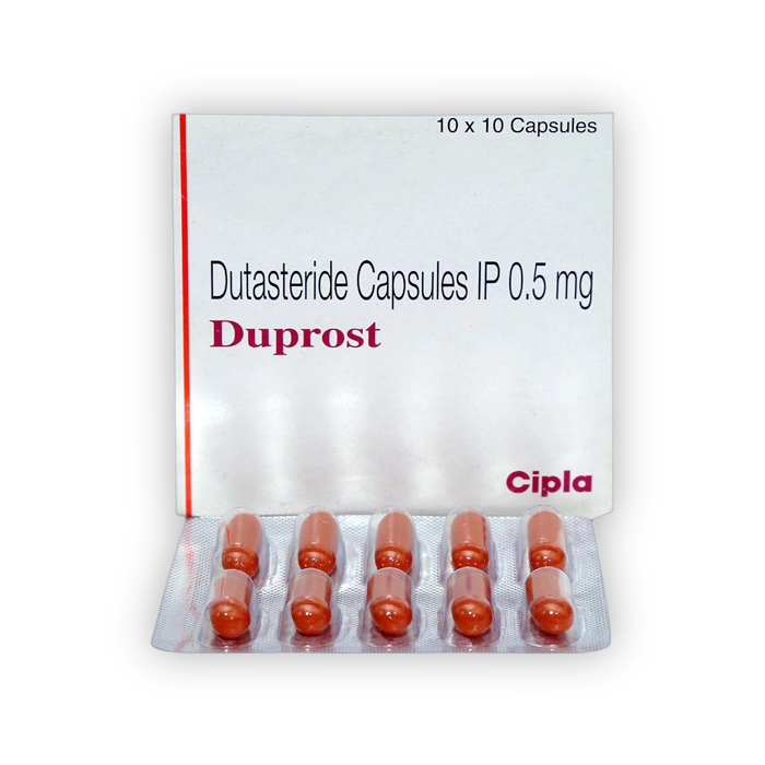Duprost Capsules 0.5mg (Dutasteride)