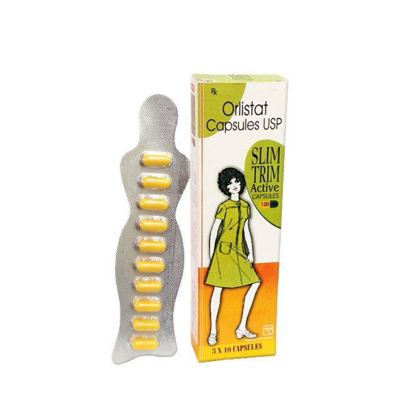 Orlistat Slim Trim Active Capsules 120mg
