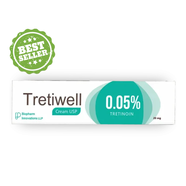 Tretiwell Cream 0.05% (Tretinoin)